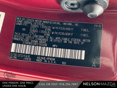 Used 2023 Toyota Sienna LE image 57