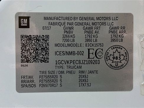 Used 2018 Chevrolet Silverado 1500 Custom image 29