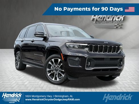 Used 2023 Jeep Grand Cherokee L Overland w/ Rear Seat Video Group I RWD image 1