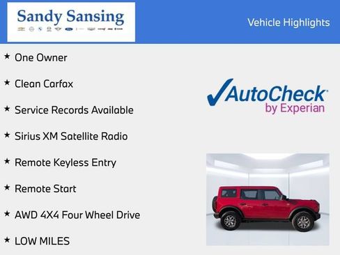 Used 2025 Ford Bronco Badlands AWD/4WD image 7