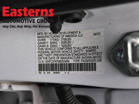 Used 2021 Honda Civic Sport image 32