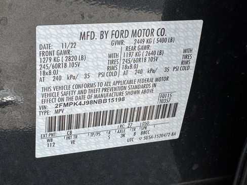 Used 2022 Ford Edge SEL w/ Convenience Package AWD/4WD image 28