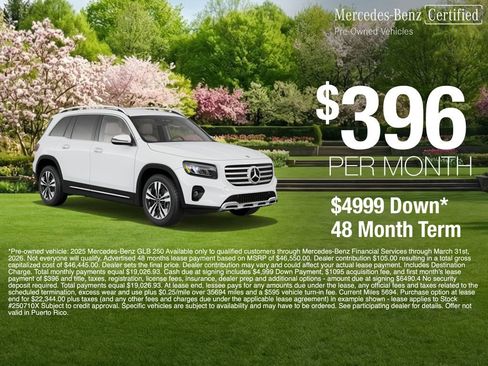 Certified 2025 Mercedes-Benz GLB 250 GLB 250 image 3