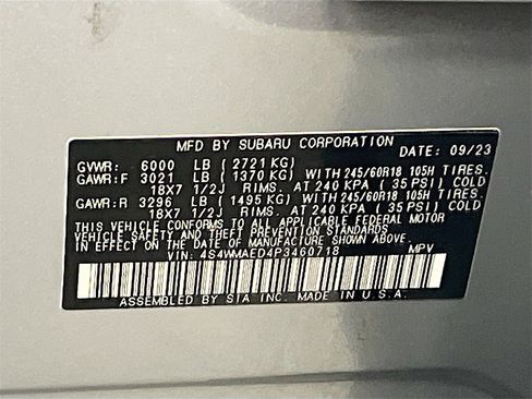 Used 2023 Subaru Ascent Premium w/ Convenience Package image 32