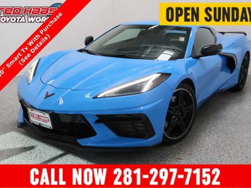 Used 2022 Chevrolet Corvette Stingray Preferred Conv w/ Z51 Performance Package RWD image 1