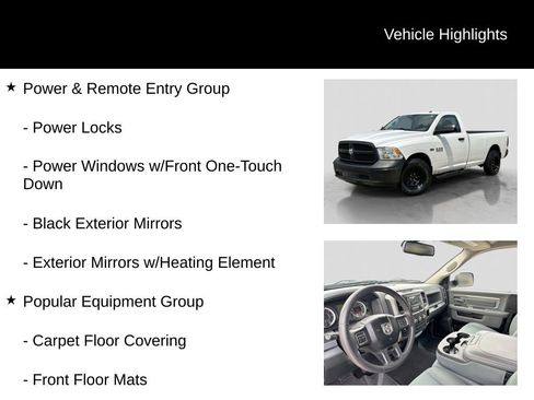 Used 2016 RAM 1500 Tradesman w/ Power & Remote Entry Group AWD/4WD image 11