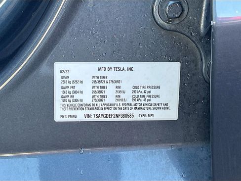 Used 2022 Tesla Model Y Performance image 29