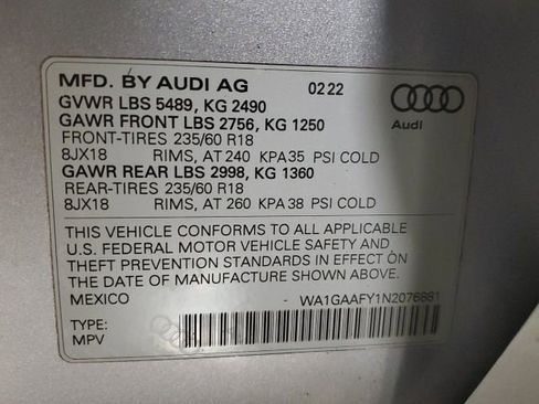 Used 2022 Audi Q5 2.0T Premium image 57