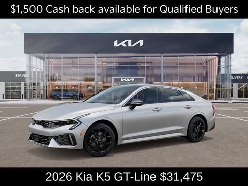 New 2026 Kia K5 GT-Line w/ GT-Line Premium Package FWD image 4