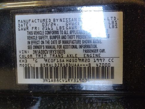Used 2024 Nissan Sentra SV w/ All-Weather Package FWD image 33