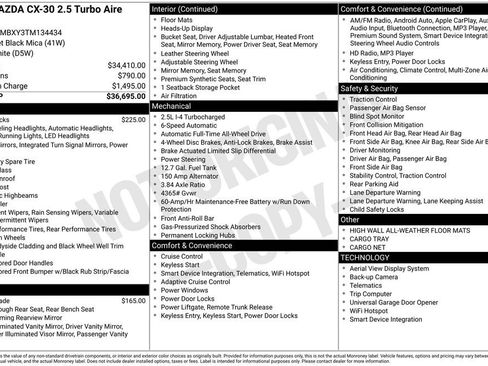 New 2026 MAZDA CX-30 Aire Edition image 9