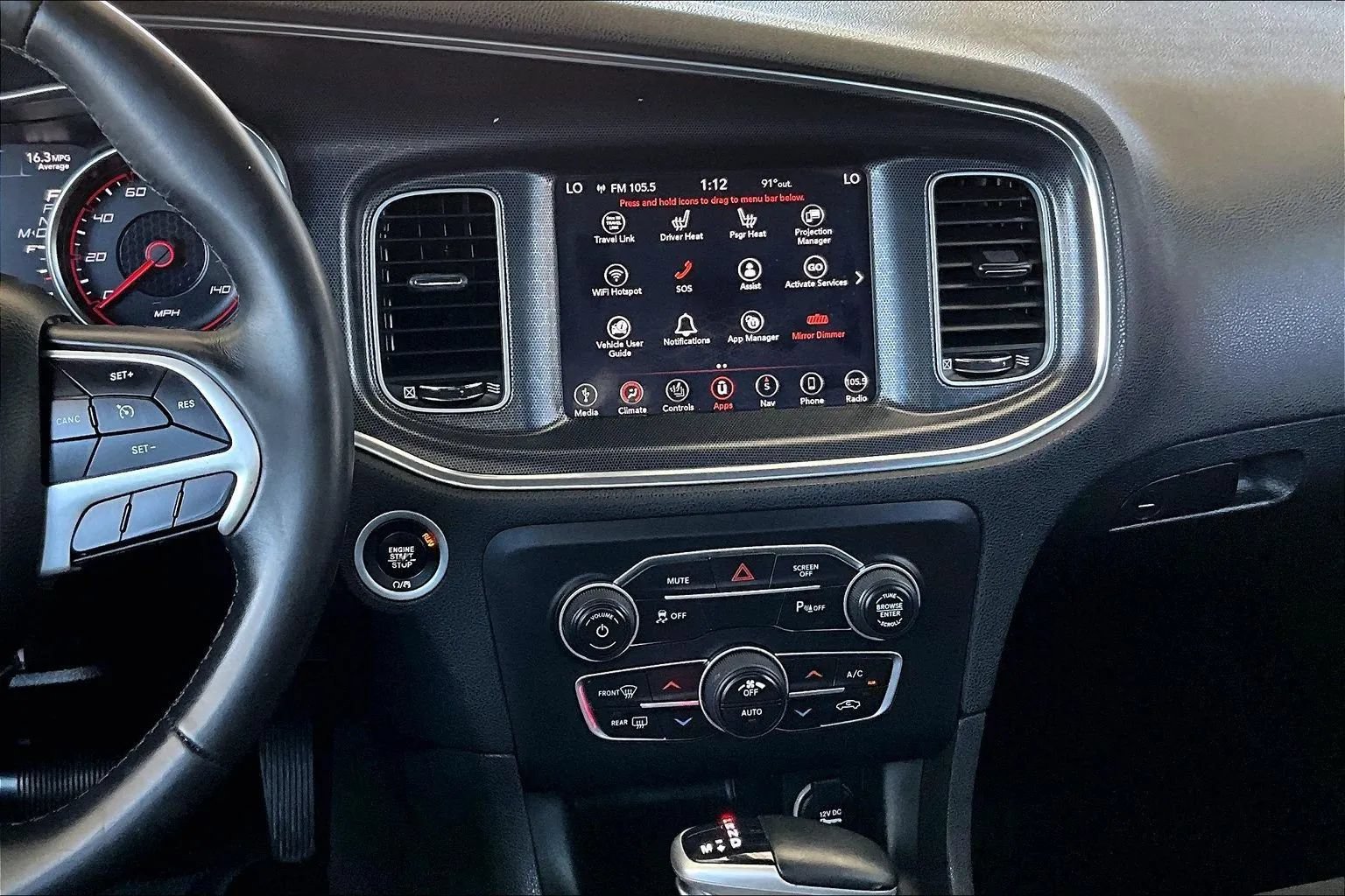 Used 2018 Dodge Charger SXT Plus w/ Navigation & Travel Group RWD image 9