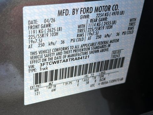 Used 2026 Ford Maverick Lobo AWD/4WD image 32