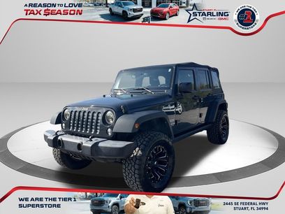 Used 2017 Jeep Wrangler Unlimited Sport w/ Quick Order Package 24S