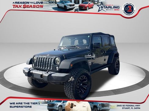 Used 2017 Jeep Wrangler Unlimited Sport w/ Quick Order Package 24S image 1