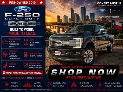 Used 2019 Ford F250 Platinum w/ Platinum Ultimate Package