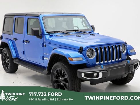 Used 2023 Jeep Wrangler Unlimited Sahara w/ Cold Weather Group image 1
