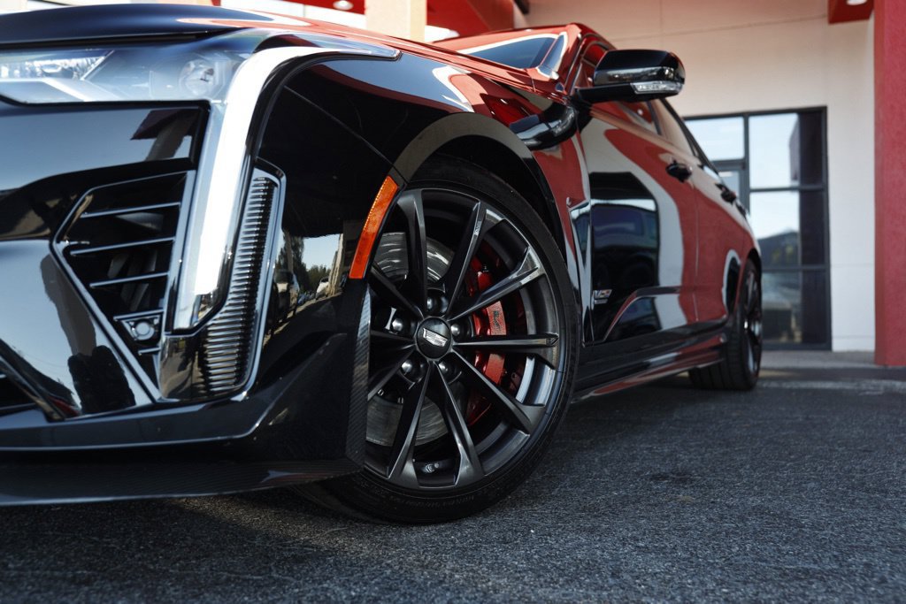 Used 2024 Cadillac CT4 V Blackwing w/ Carbon Fiber 1 Package RWD image 2