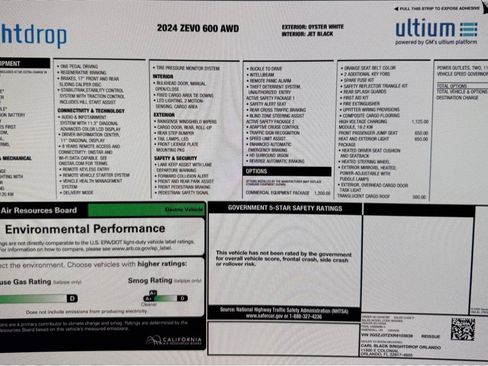 Used 2024 Chevrolet Brightdrop 600 w/ Battery Pack, Max Range AWD/4WD image 5