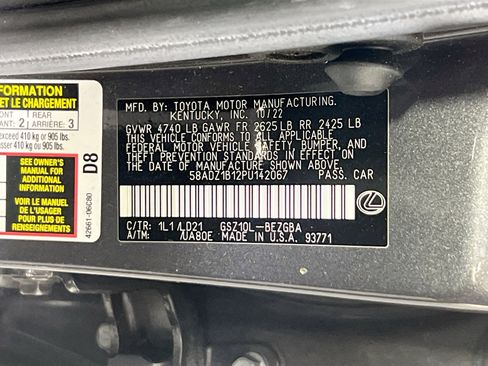 Used 2023 Lexus ES 350 w/ Premium Package FWD image 30