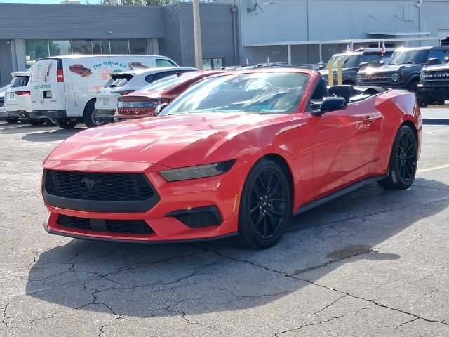 Used 2025 Ford Mustang Convertible w/ Mustang Nite Pony Package RWD image 2