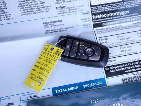 Used 2020 Ford Explorer Platinum w/ Premium Technology Package AWD/4WD image 73