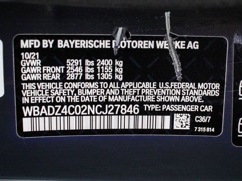 Used 2022 BMW 840i xDrive Convertible w/ Driving Assistance Package image 12