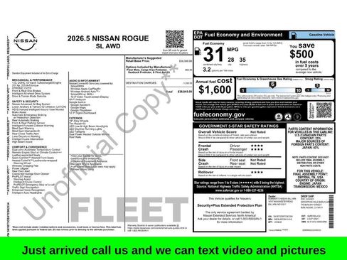 Used 2026 Nissan Rogue SL AWD/4WD image 1