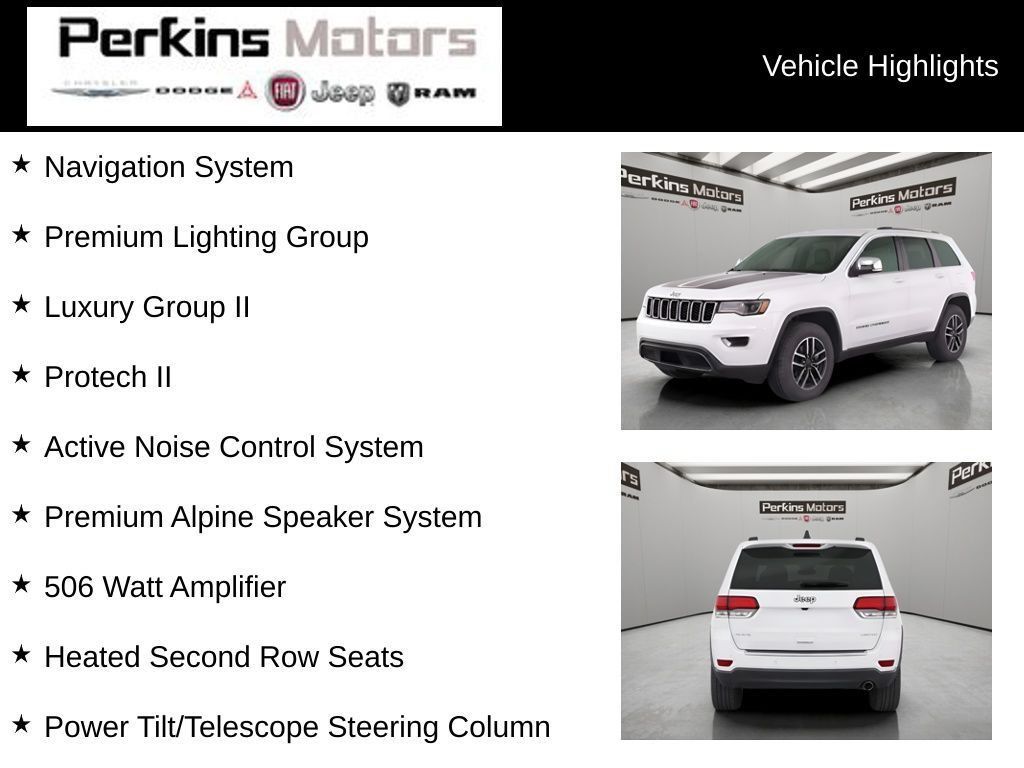 Used 2020 Jeep Grand Cherokee Limited w/ Luxury Group II AWD/4WD image 16