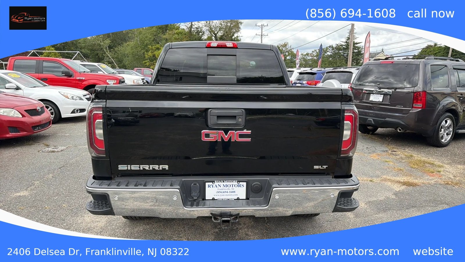 Used 2017 GMC Sierra 1500 SLT w/ SLT Preferred Package AWD/4WD image 6