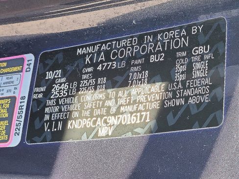 Certified 2022 Kia Sportage Nightfall Edition w/ Nighfall AWD Premium Package image 30