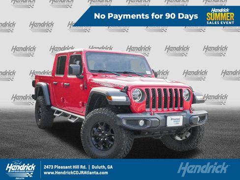 Used 2021 Jeep Gladiator Rubicon w/ LED Lighting Group AWD/4WD image 1