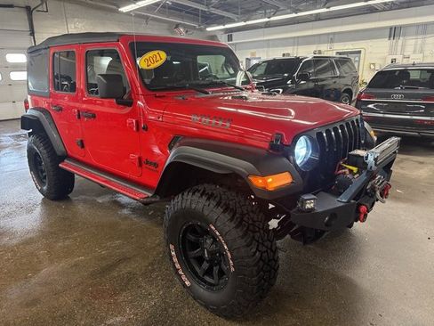 Used 2021 Jeep Wrangler Unlimited Willys image 8