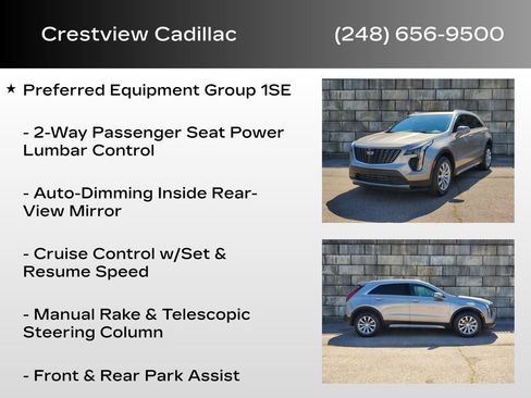 Certified 2022 Cadillac XT4 Premium Luxury w/ Enhanced Visibility Package image 12