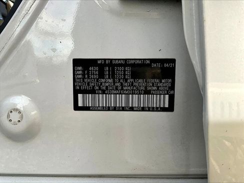 Used 2021 Subaru Legacy Premium image 28