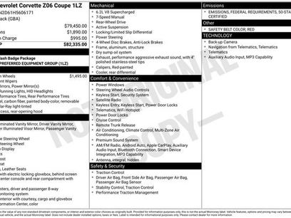 Used 2017 Chevrolet Corvette Z06