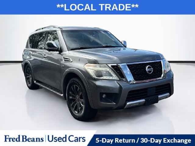 Used 2017 Nissan Armada Platinum w/ Captain Seat Package AWD/4WD image 1