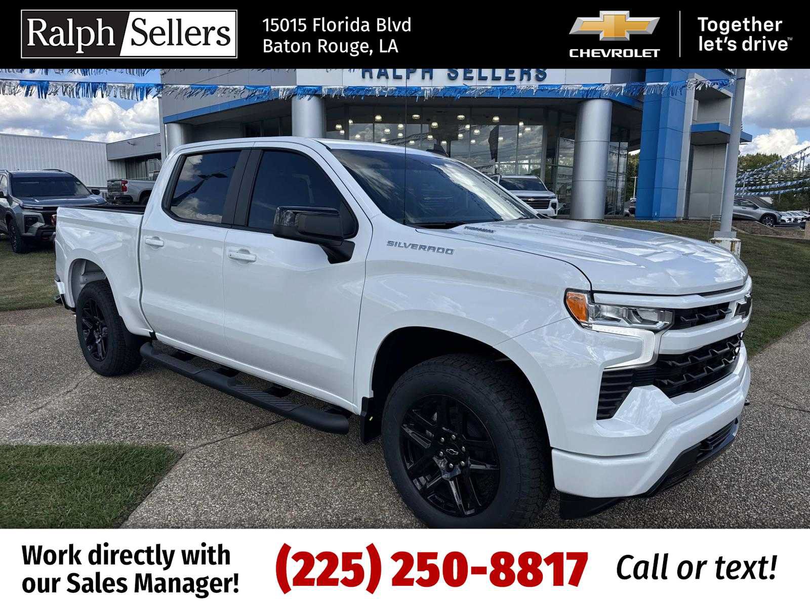 New 2026 Chevrolet Silverado 1500 RST w/ RST Select Package RWD image 1