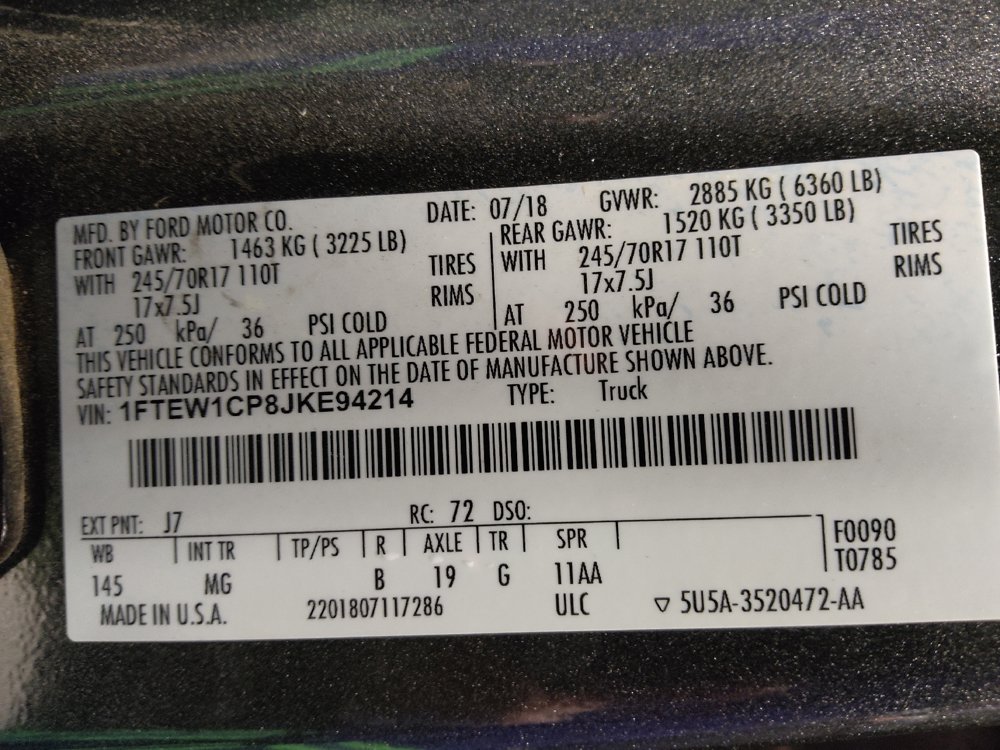 Used 2018 Ford F150 XLT RWD image 33
