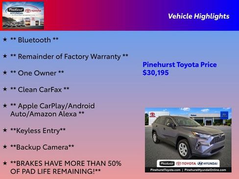 Used 2025 Toyota RAV4 LE FWD image 16