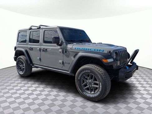 Used 2021 Jeep Wrangler Unlimited Rubicon 4xe w/ Advanced Safety Group image 2