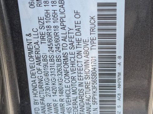 Used 2025 Honda Ridgeline RTL image 22