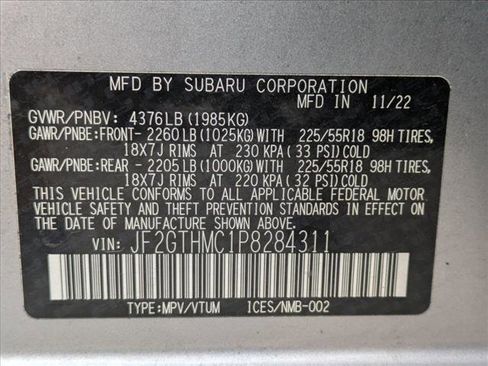 Used 2023 Subaru Crosstrek 2.5i Limited image 15