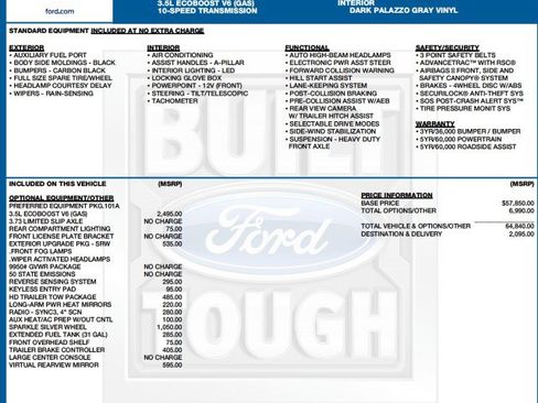 Used 2024 Ford Transit 350 148 High Roof Extended AWD w/ Exterior Upgrade Package image 39