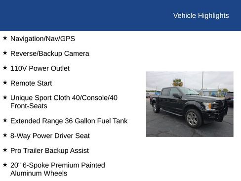 Used 2018 Ford F150 XLT w/ Equipment Group 301A Mid image 12