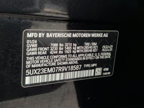 Used 2024 BMW X7 xDrive40i w/ Premium Package AWD/4WD image 48