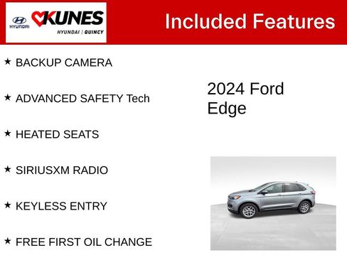 Used 2024 Ford Edge SEL AWD/4WD image 2