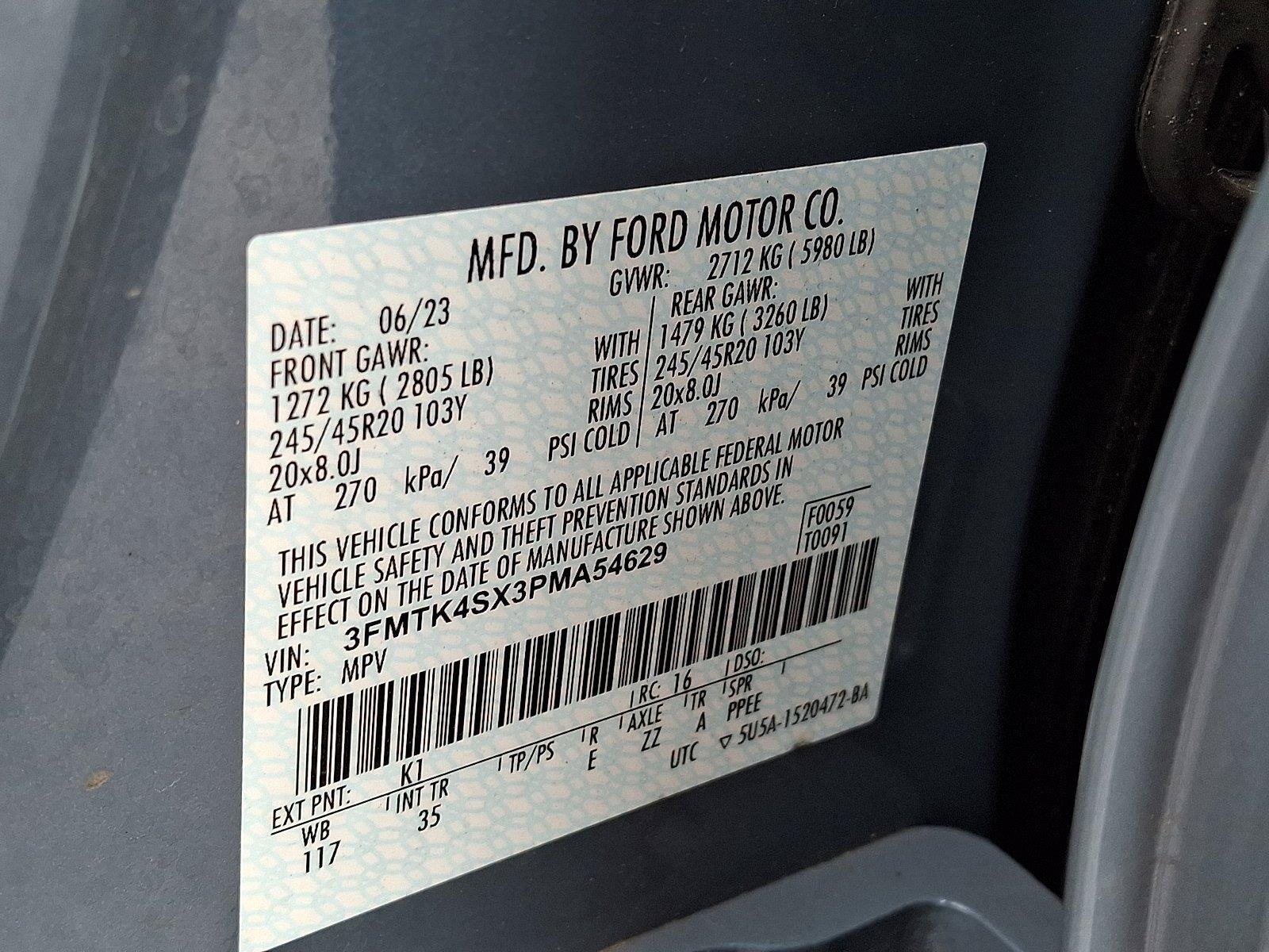 Certified 2023 Ford Mustang Mach-E GT w/ GT Performance Edition AWD/4WD image 30