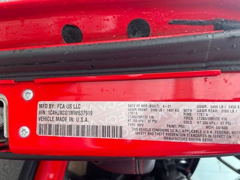 Used 2021 Jeep Wrangler Rubicon AWD/4WD image 10