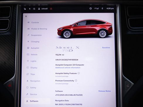 Used 2017 Tesla Model X 75D image 43